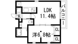 リタコートの物件間取画像